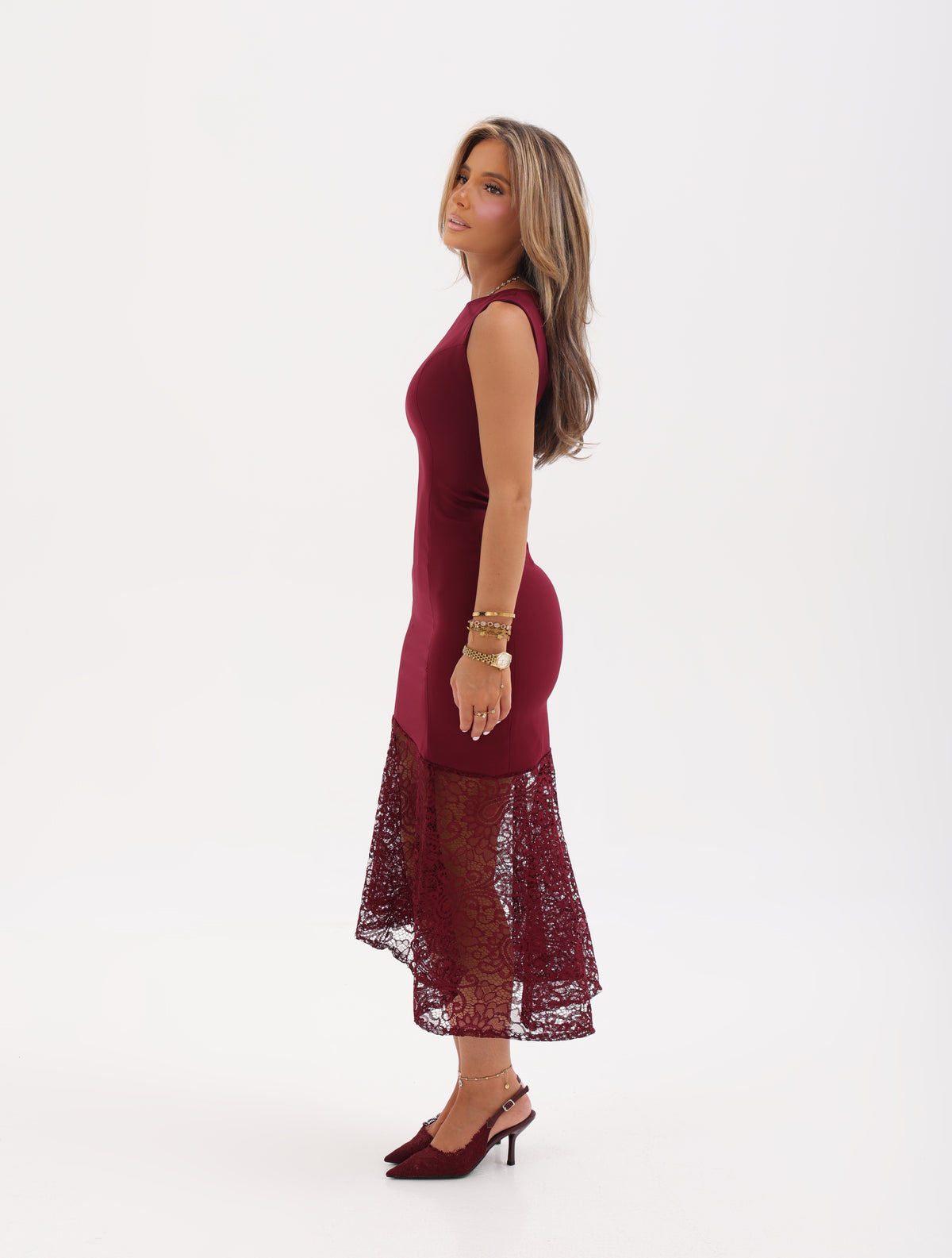 Lace mermaid dress