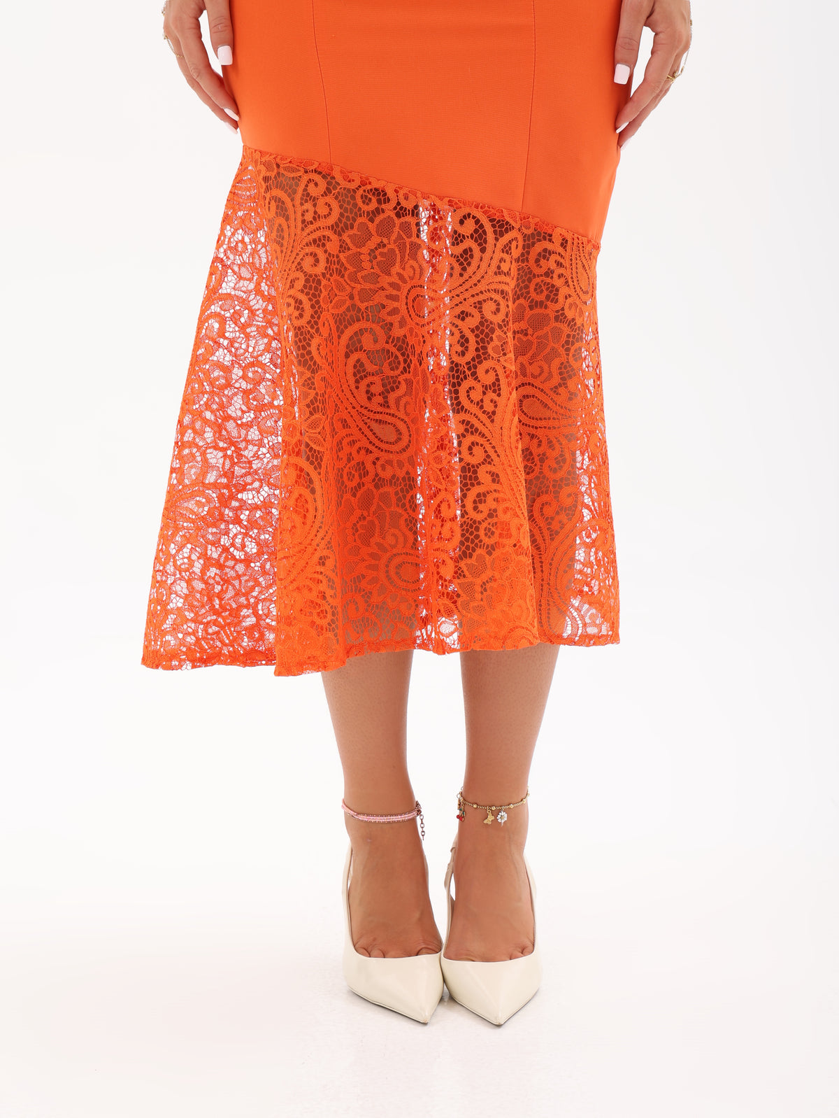 Lace mermaid dress