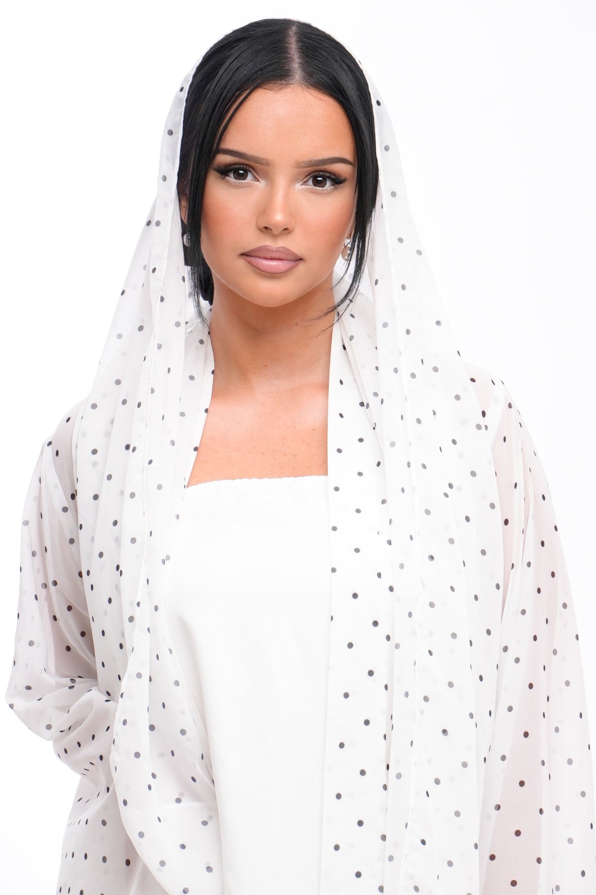 Kimono mousseline à pois